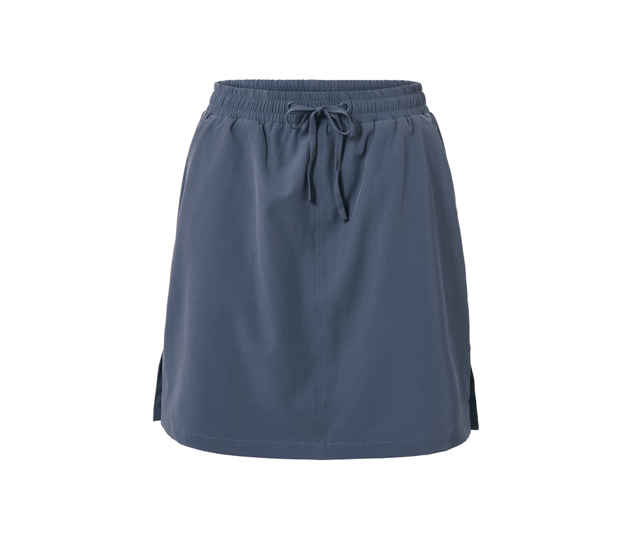 Dunkelblauer Funktionsrock mit Shorts.