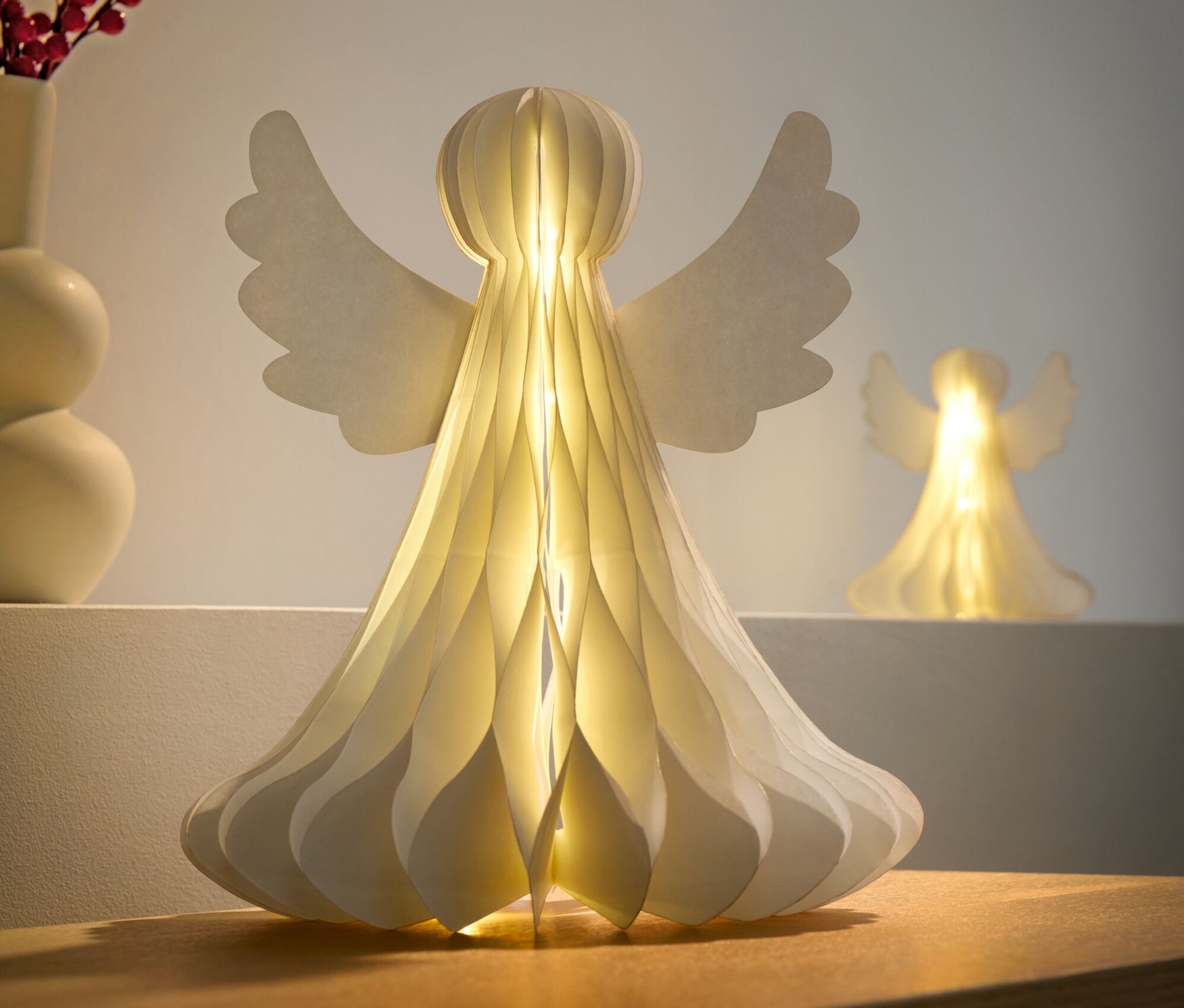 Thumbnail - Tchibo - LED-Papier-Engel - creme