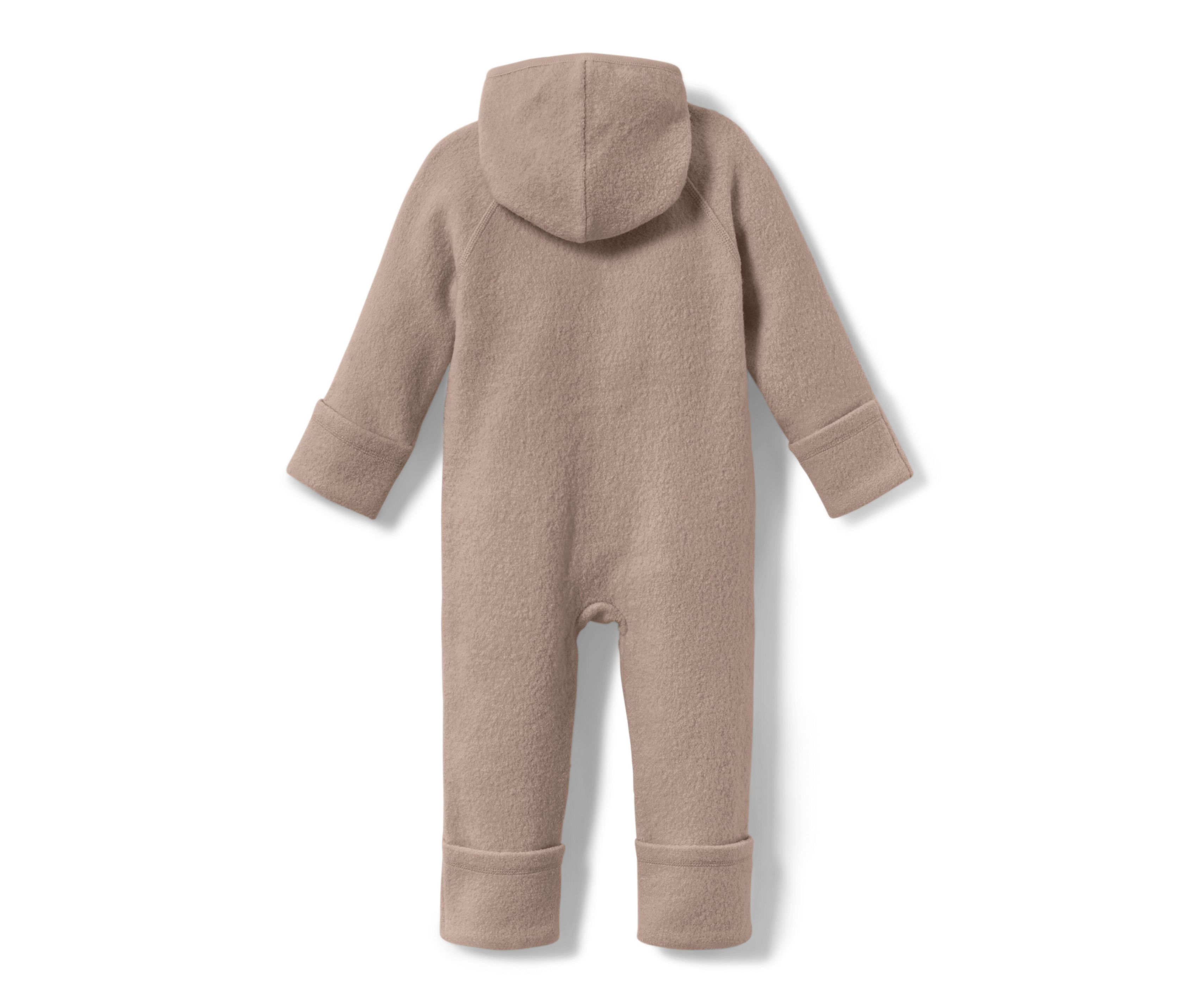 Thumbnail - Tchibo - Baby-Walkoverall mit Merinowolle - Baby - Gr. 62/68 - weiß