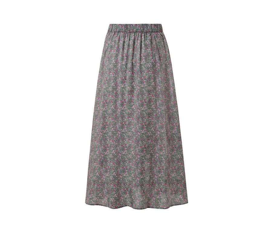 Floral gemusterter Midirock.