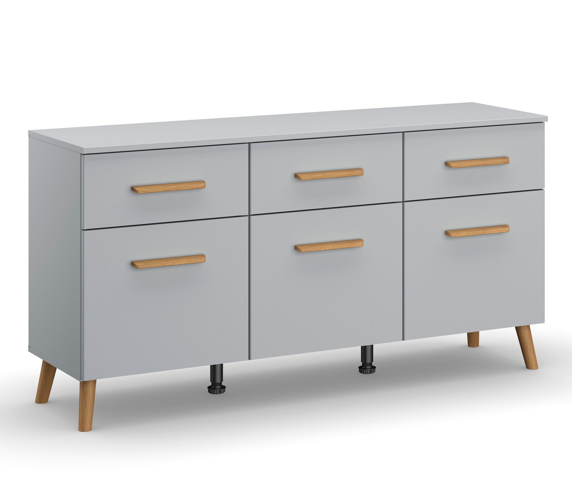 rauch Kommode »Skandi« - 140x42x73cm - braun - Holz