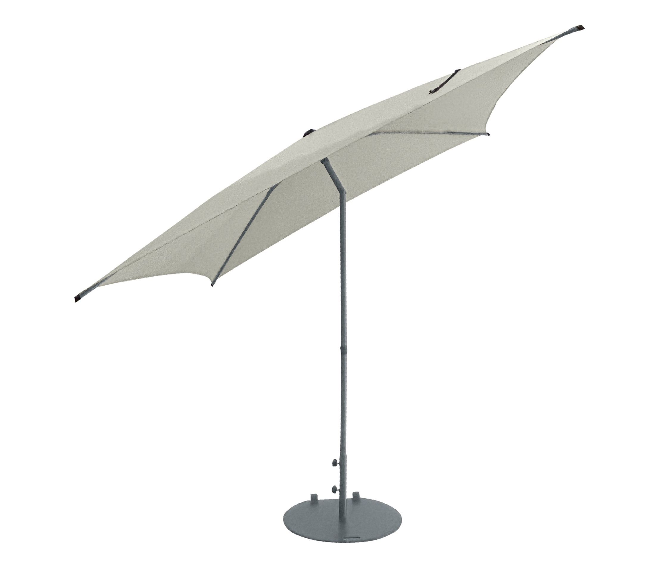 Leco Marktschirm* - 183x13x13cm - anthrazit - Stahl / Polyester