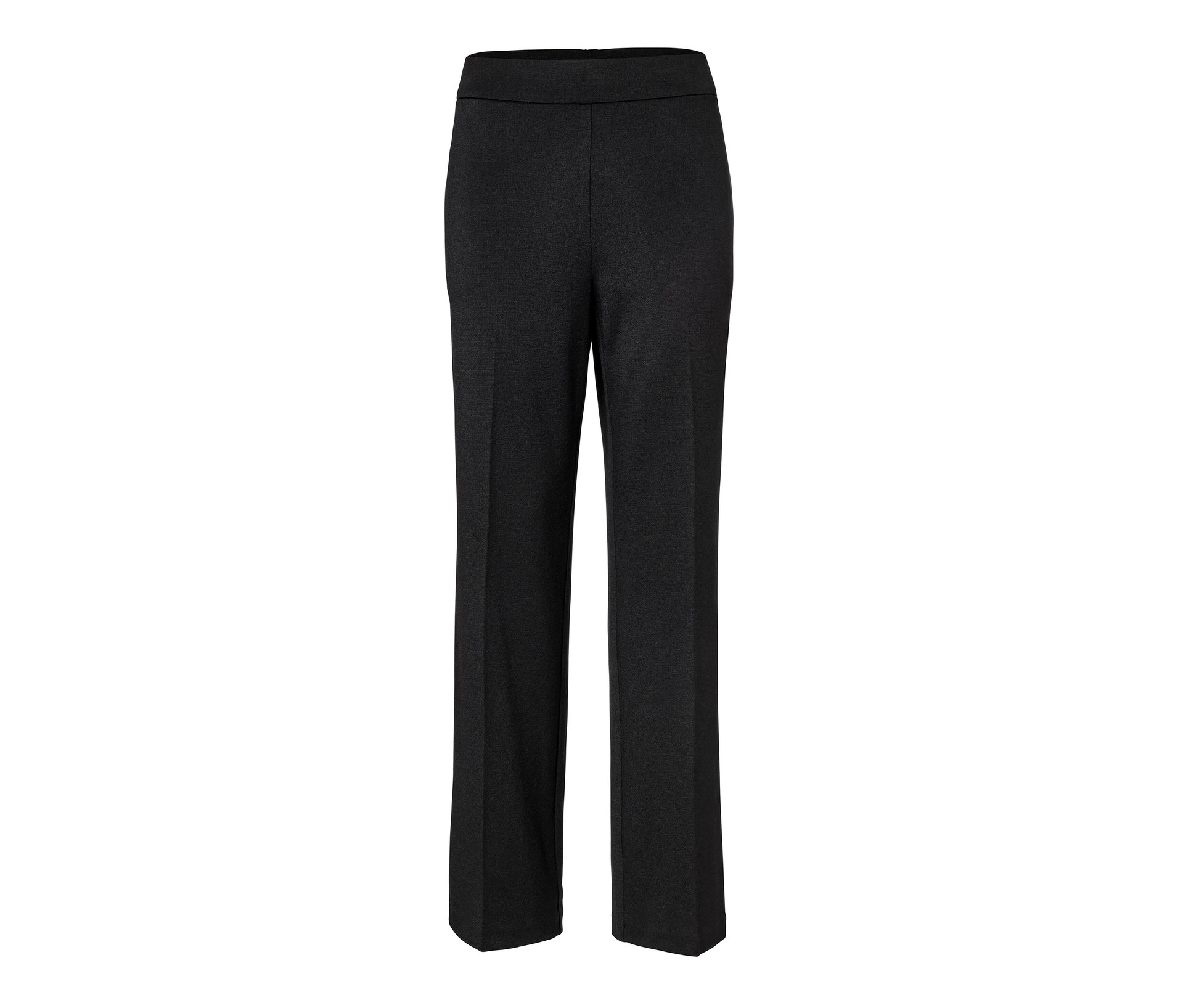 Komfort-Jerseyhose - Damen - Gr. S - schwarz - schwarz