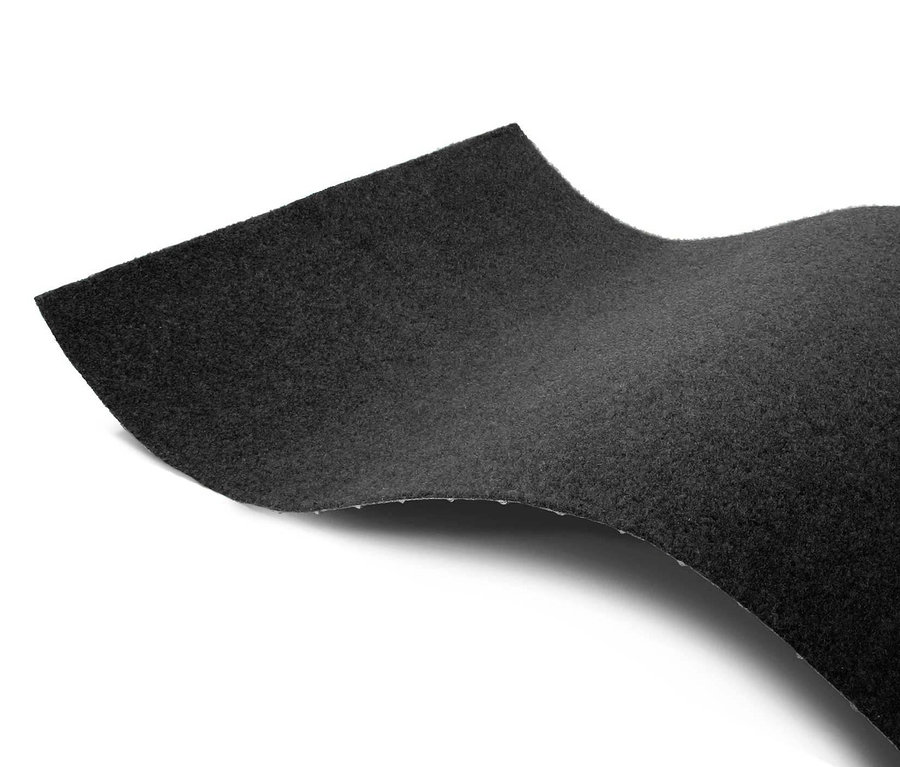 Nahaufnahme eines Primaflor Rasenteppichs »Comfort« in Anthrazit.