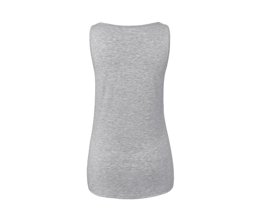 Detailansicht eines grauen 2-in-1-Sportshirts.