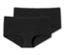 2 SCHIESSER Shorts mit Bio-Baumwolle, schwarz - schwarz