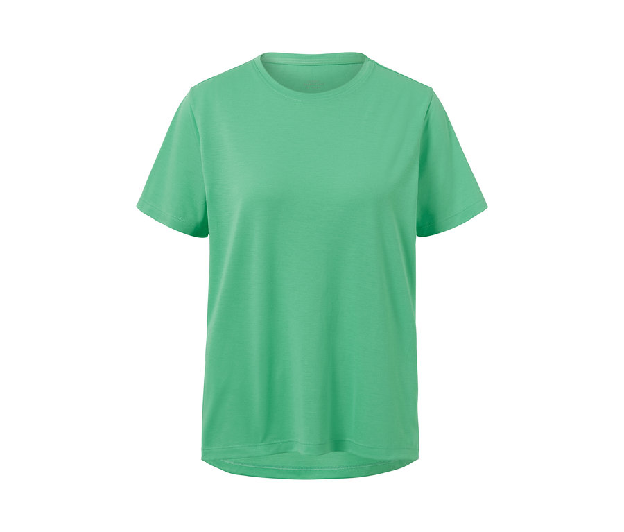 Grünes Sportshirt.