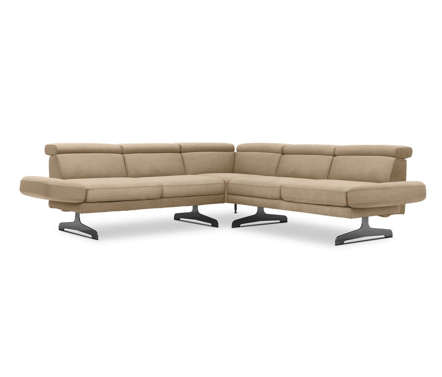 Ecksofa »Amantea«, groß, Coffee.