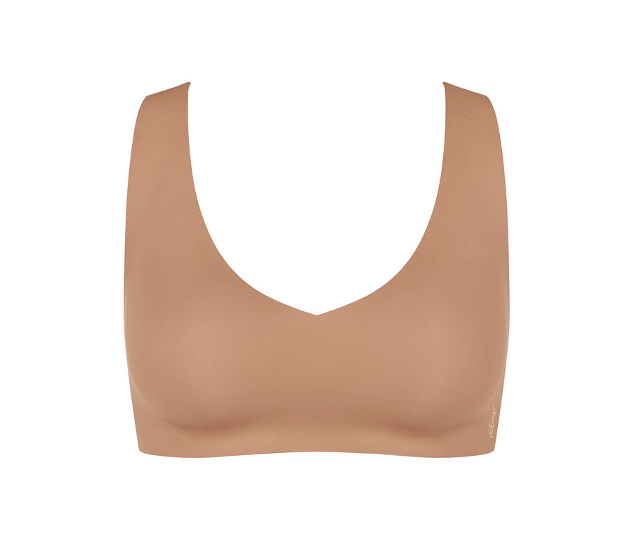 sloggi ZERO Feel 2.0 Bralette in Nostalgic Brown.