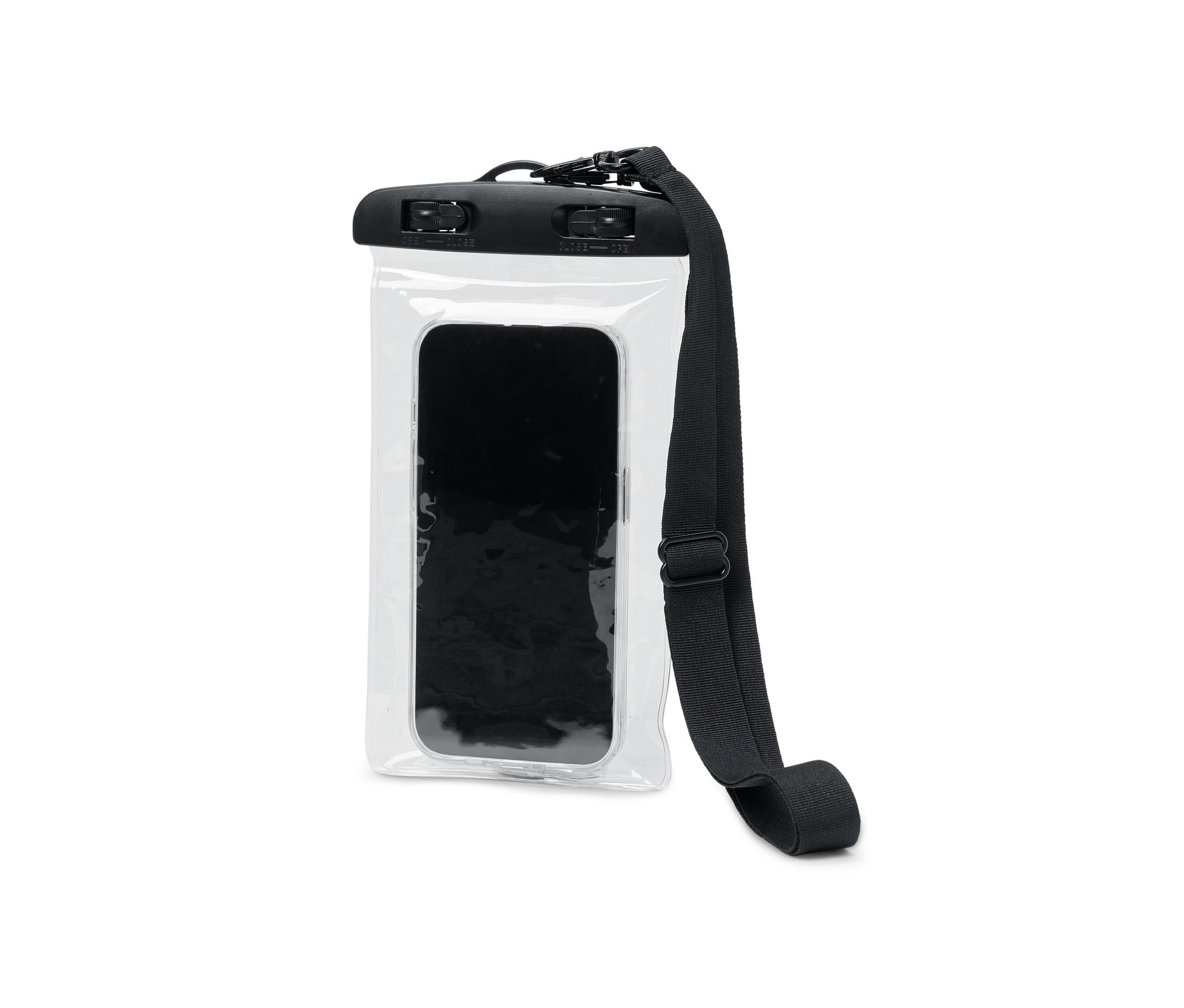 Tchibo - Wasserdichte Smartphone-Hülle - schwarz - Kunststoff