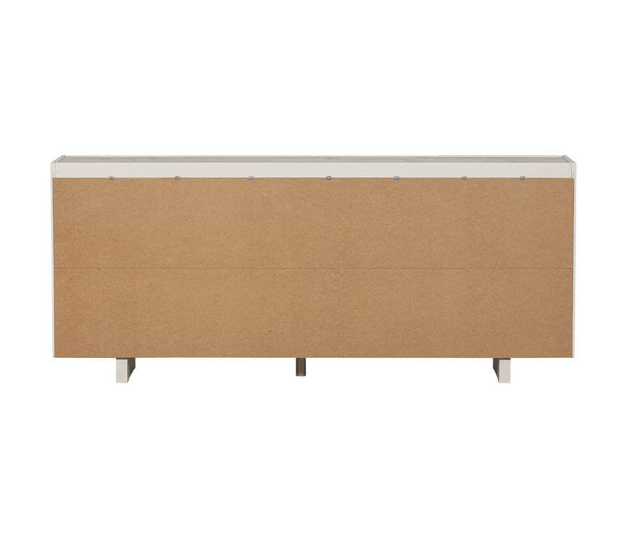Rückansicht des Woood Sideboards »Basu« Kiefer Dust.