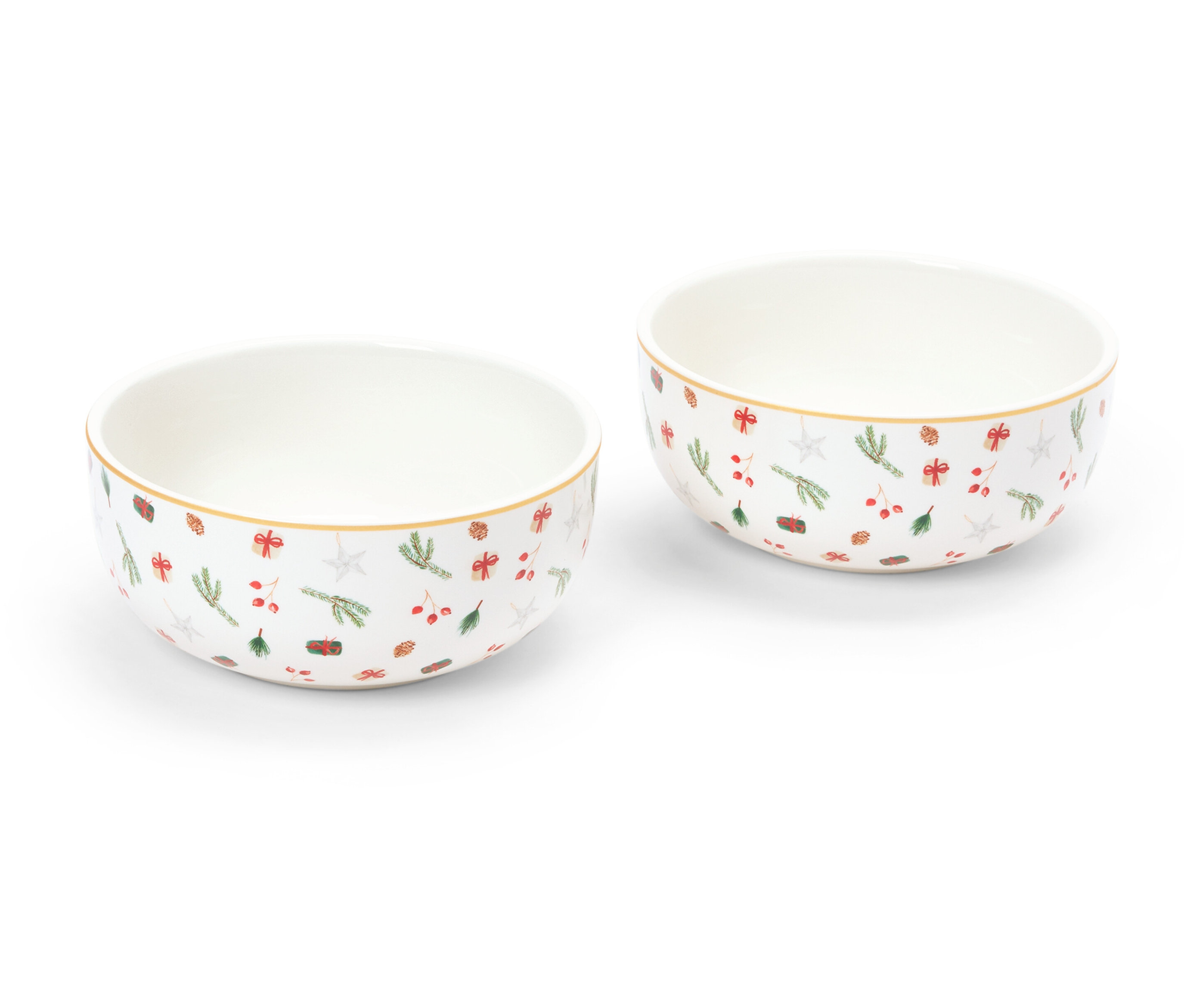 Tchibo - 2 Schalen - weiß