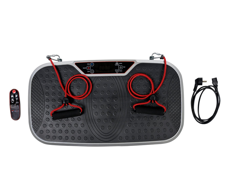 Christopeit Vibrationstrainer »Vibro VBT 4200« mit Fernbedienung und Netzkabel.