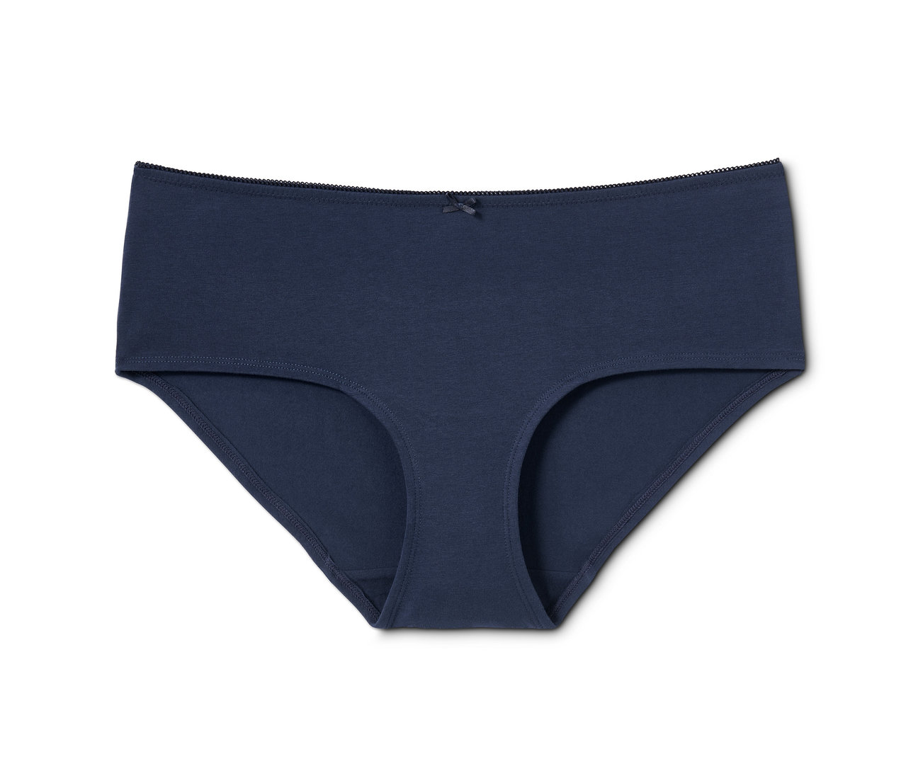 Ein marineblauer Slip aus einem 5er Pack Pantys.