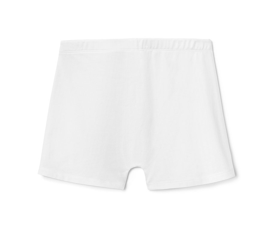 Ein Paar weiße Slipboxer mit COOLMAX®.