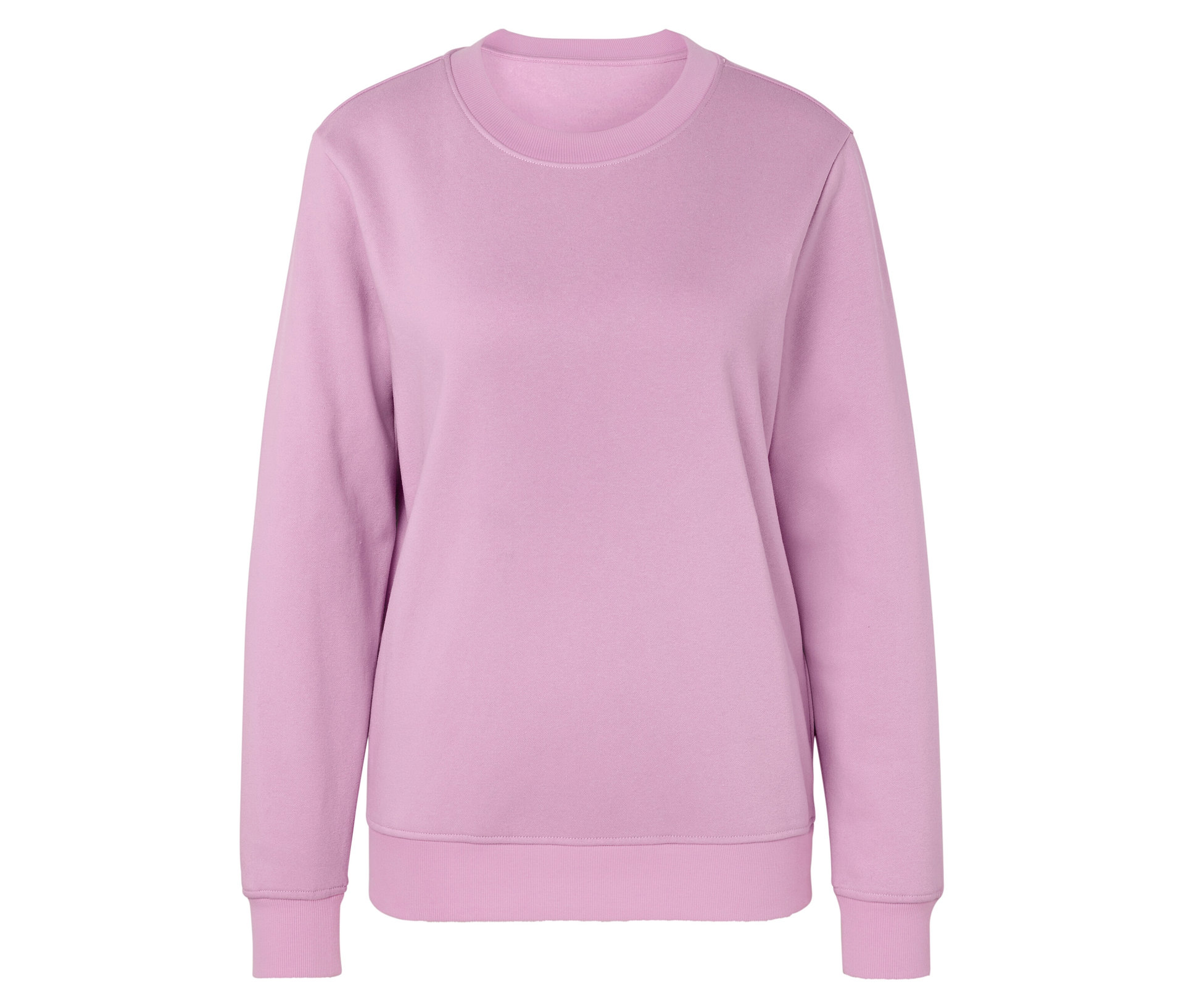 Lounge-Sweatshirt - Damen - Gr. M - rosa - rosa