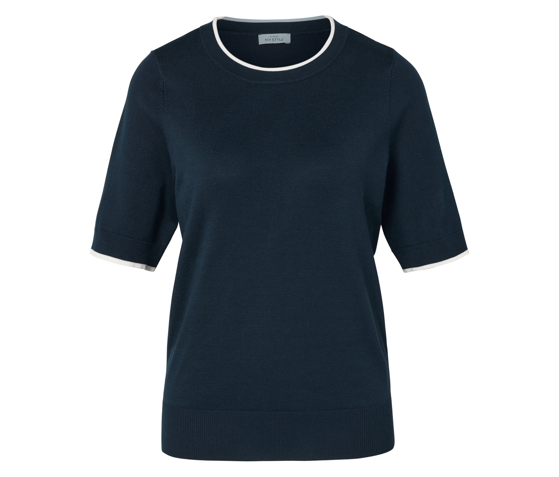 Feinstrickpullover - Damen - Gr. M - dunkelblau - dunkelblau