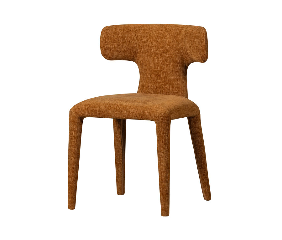 Ein »Permit« Stuhl von BePureHome, 2er-Set, Zimtfarbe.