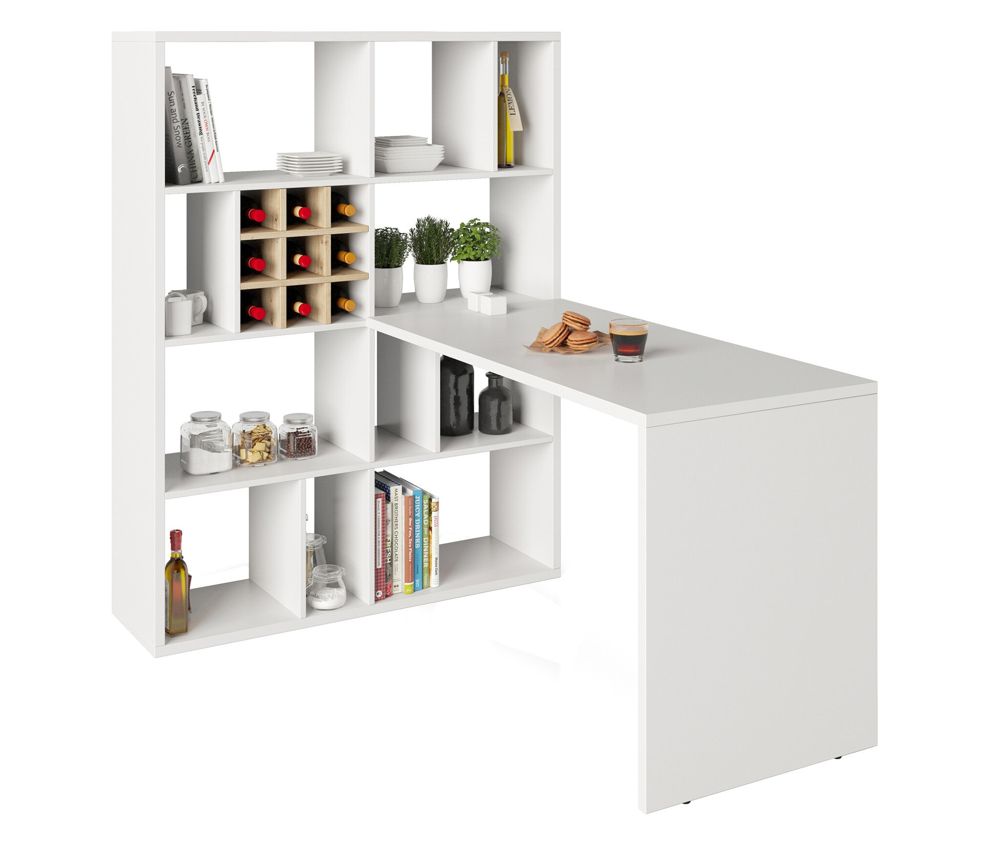 Roba Set - 120x57,9x75cm - weiß