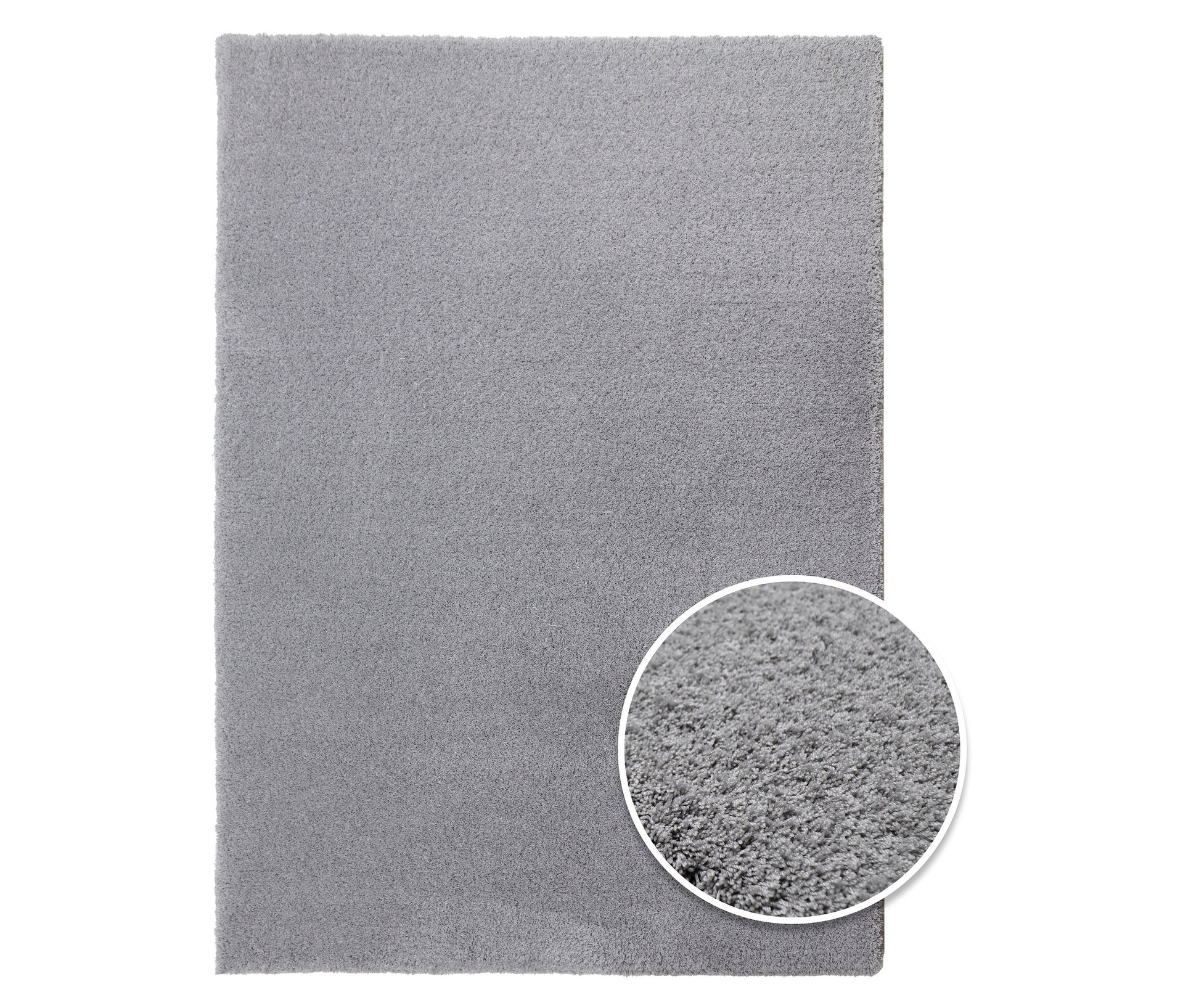 Tchibo - Teppich »Pleasure« - hellgrau - Polyester