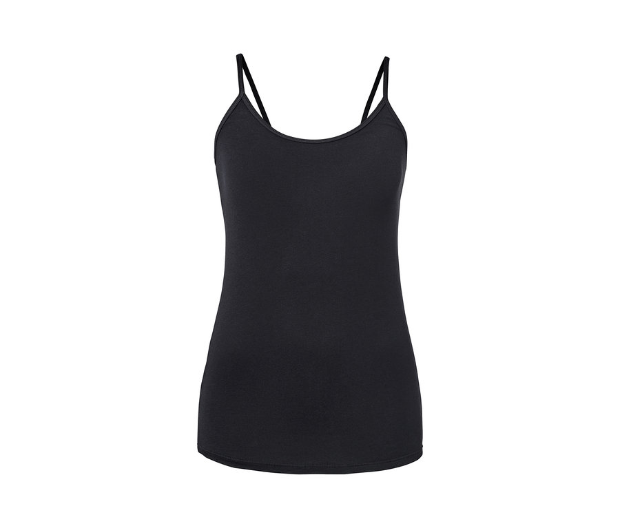 Schwarzes 2er Pack Hemdchen.