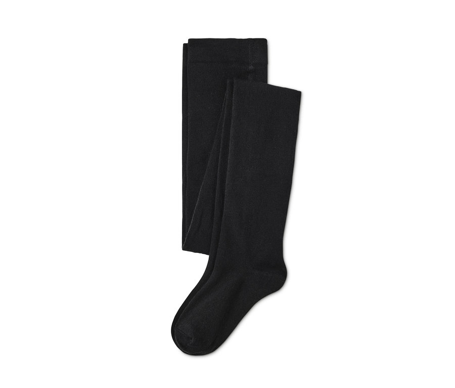 Schwarze Strumpfhose, 5 Paar.