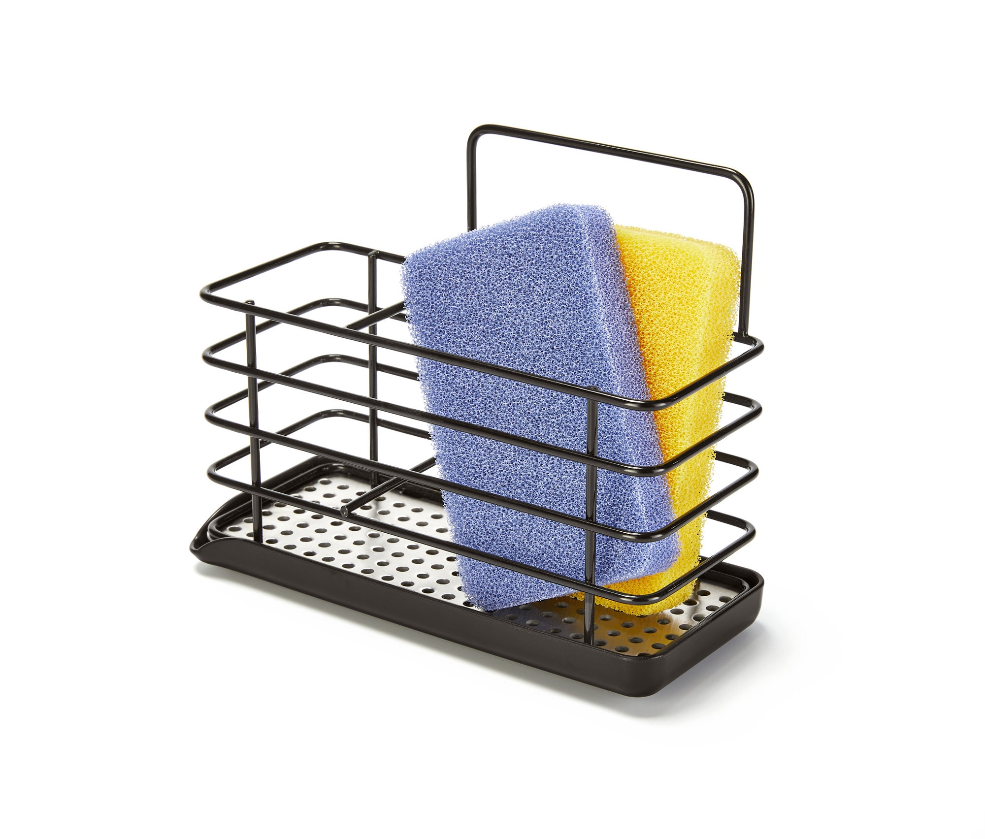Schwarz günstig Kaufen-Tchibo - Spülutensilien-Ständer - silber. Tchibo - Spülutensilien-Ständer - silber <![CDATA[Spülutensilien-Ständer Farbe: Schwarz-edelstahlfarben Material: Platte 100% Edelstahl 18/10 Bodentablett 100% Acrylnitril-Butadien-Styrol-Copol