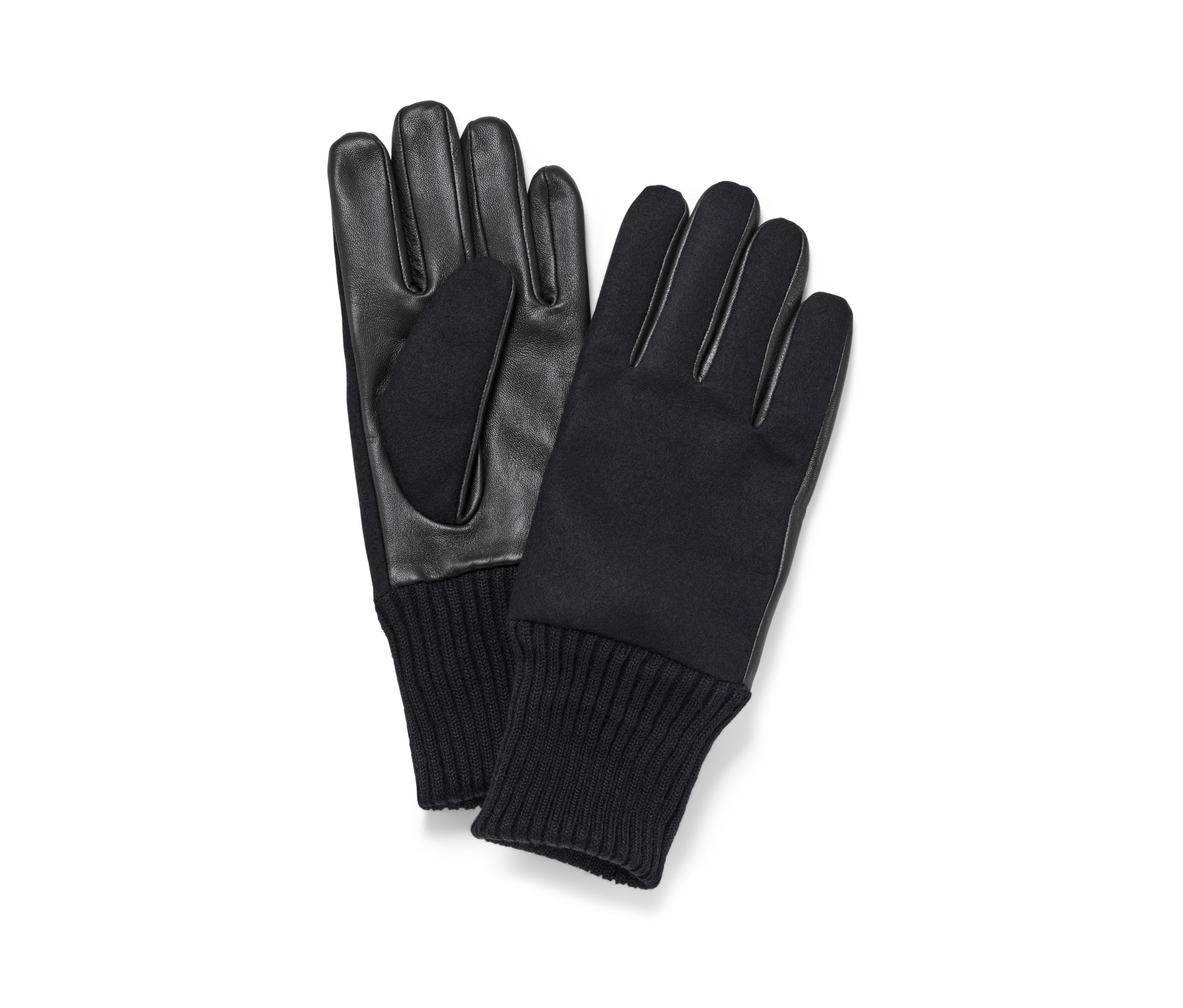 Tchibo - Lederhandschuhe - Herren - Gr. 10 - schwarz