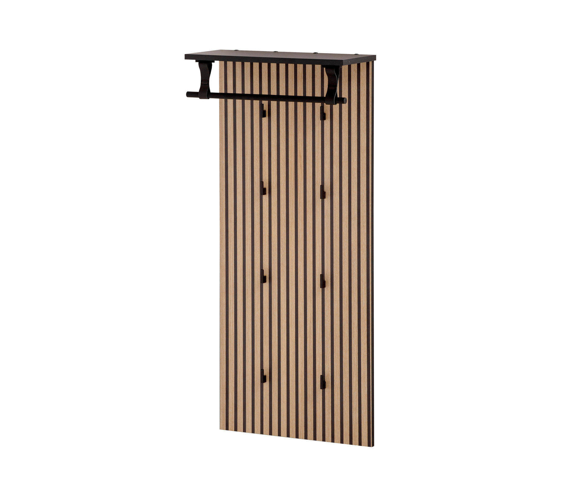 Tchibo - Hakenpaneel »Hank« - 50x21x110,5cm - schwarz -