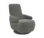 DOMO collection Sessel »Stockholm«, grau - Bezug grau