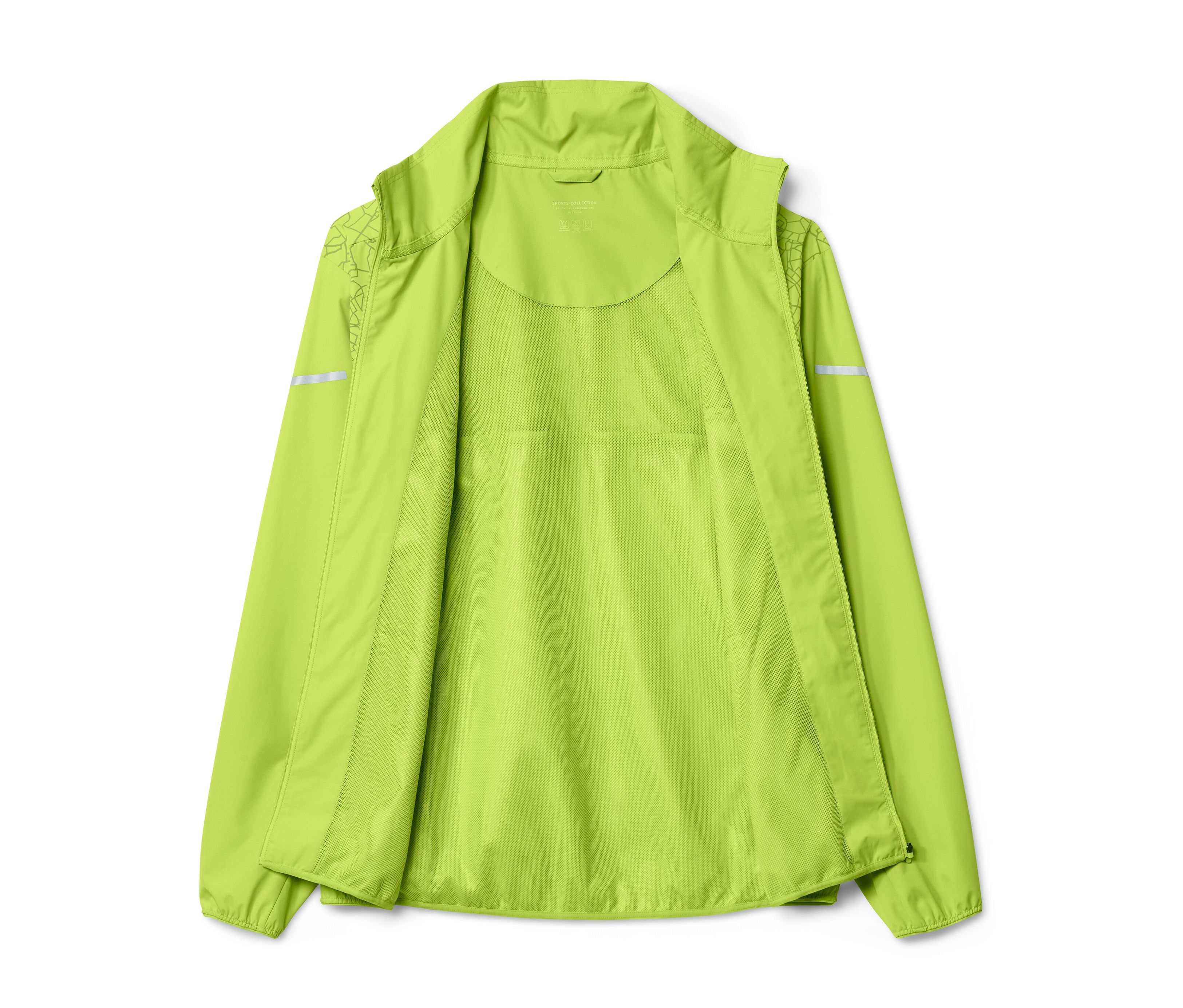 Thumbnail - Tchibo - Windprotection-Laufjacke - Herren - Gr. XXL - grün/print