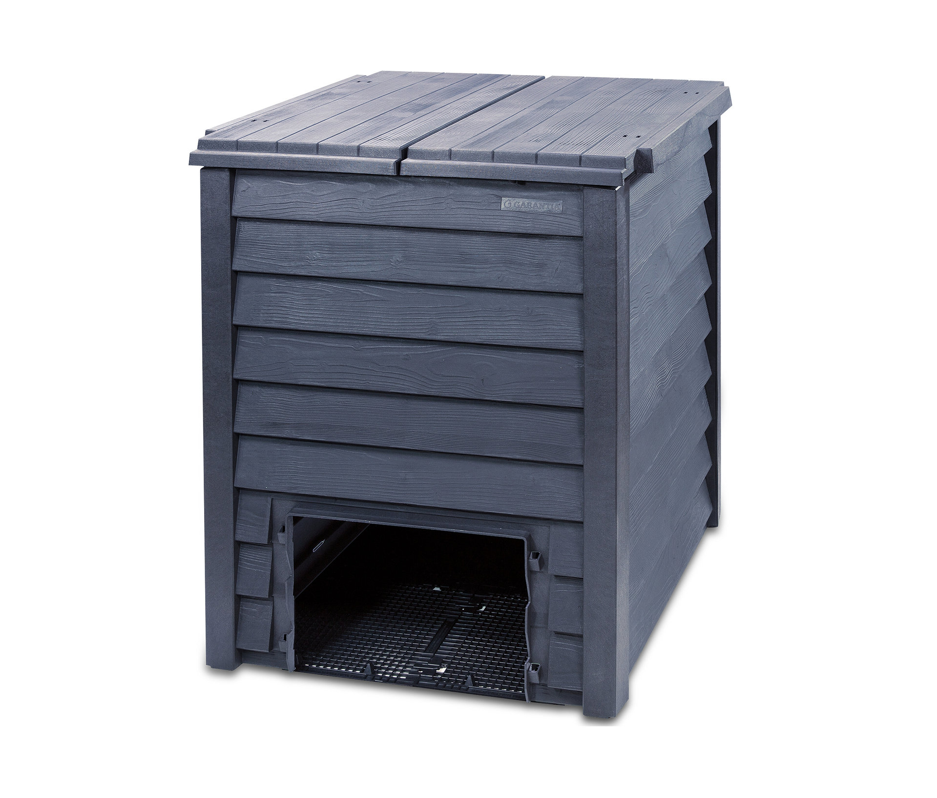 Komposter »Thermo-Wood« inkl. Bodengitter - anthrazit - anthrazit
