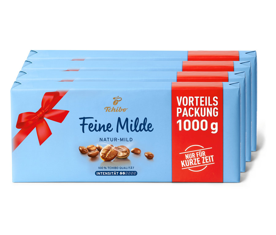 Feine Milde - 4 x 1 kg Gemahlen