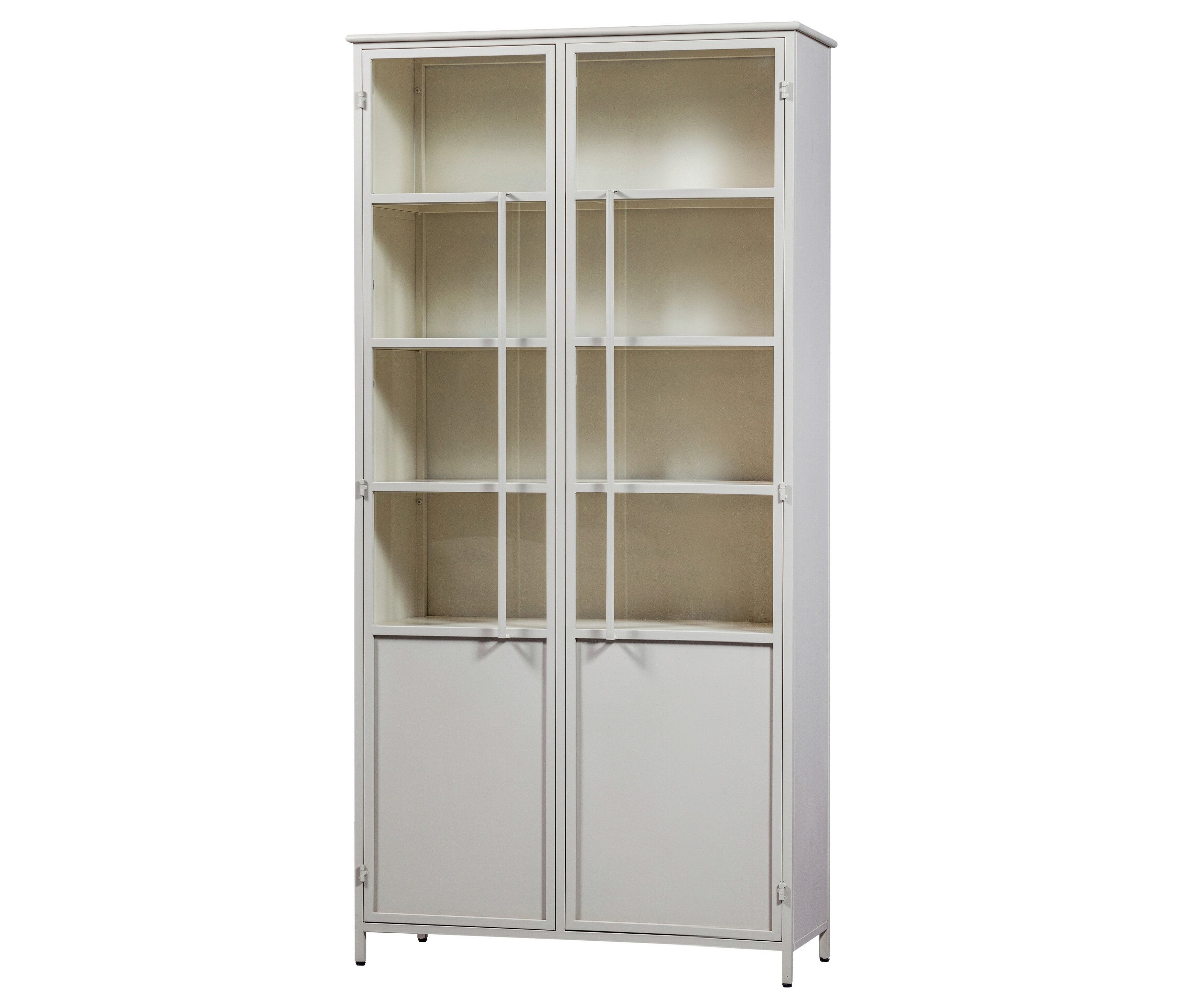Tchibo - Woood Xl-Metall-Vitrine »Exhibit« - Braun