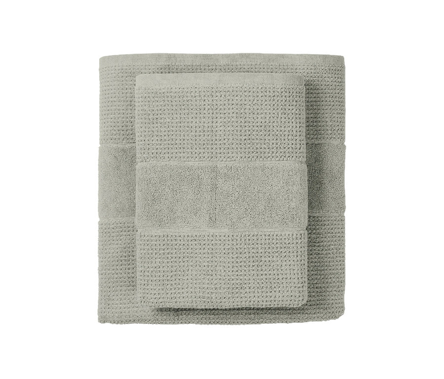 Graues SCHIESSER Handtuchset »Turin«, 4-teilig