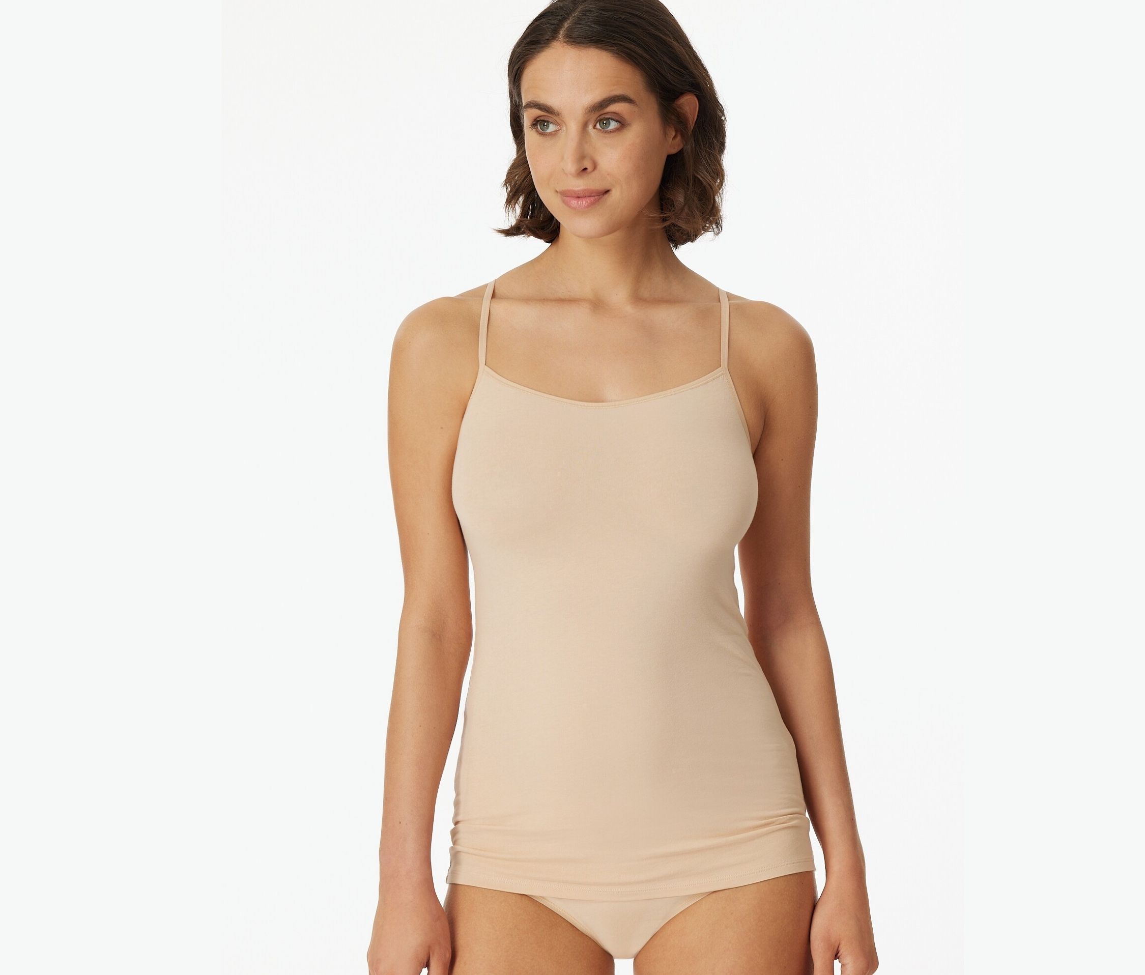 Thumbnail - 2 Schiesser Tops - Damen - Gr. 36 - braun