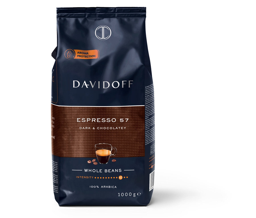 DAVIDOFF CAFÉ Espresso 57 - 1 kg Ganze Bohne