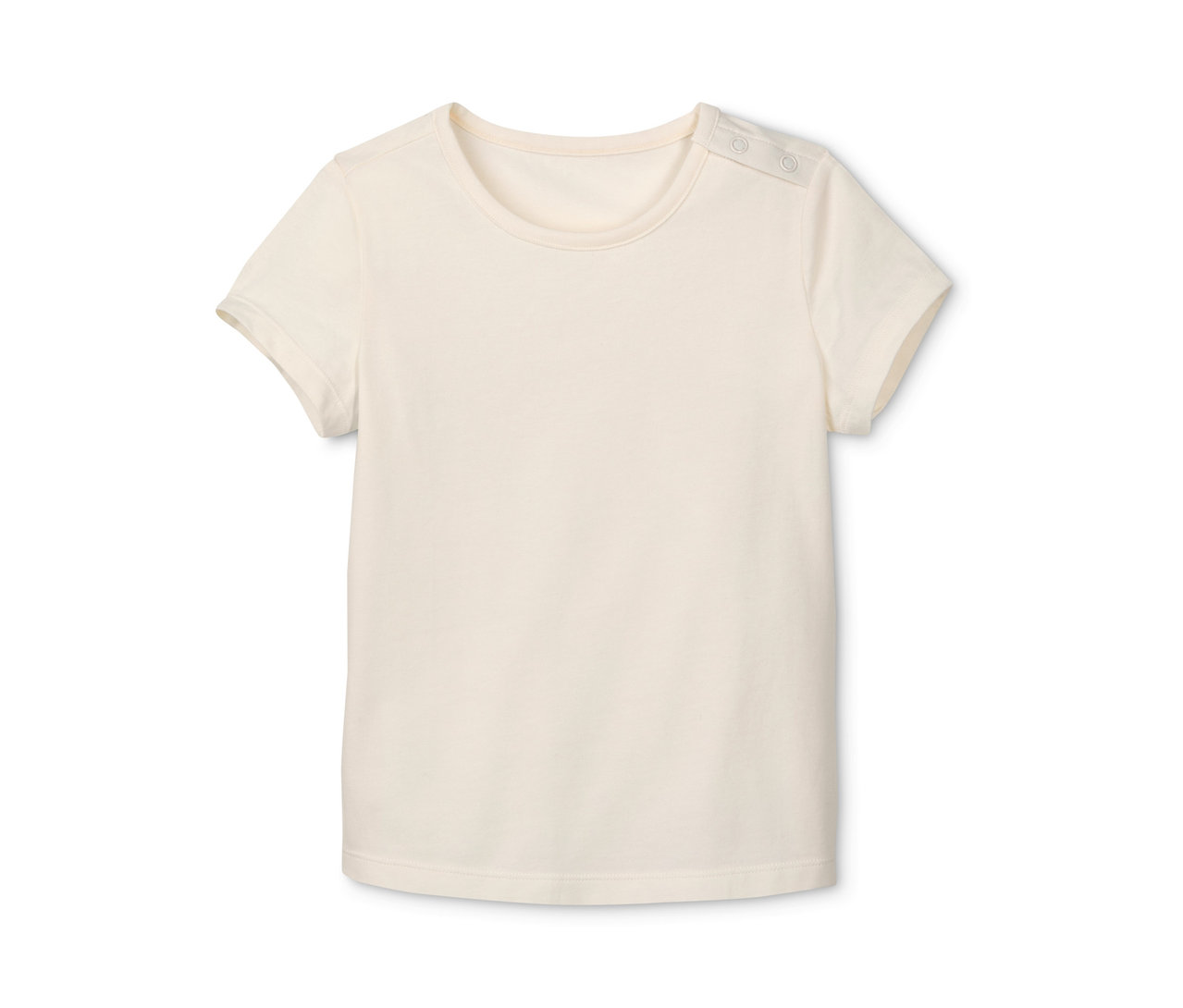 Detailansicht eines von 3 Baumwoll-T-Shirts.