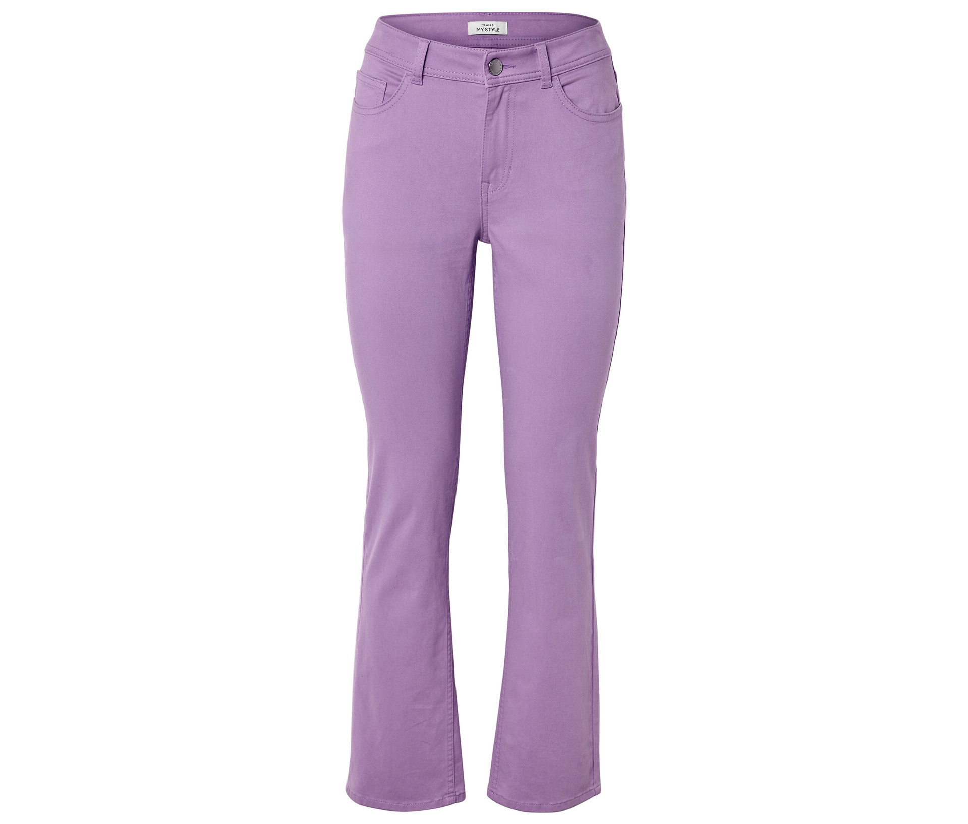 Web-Hose mit Softtouch - Damen - Gr. 48 - lila - lila