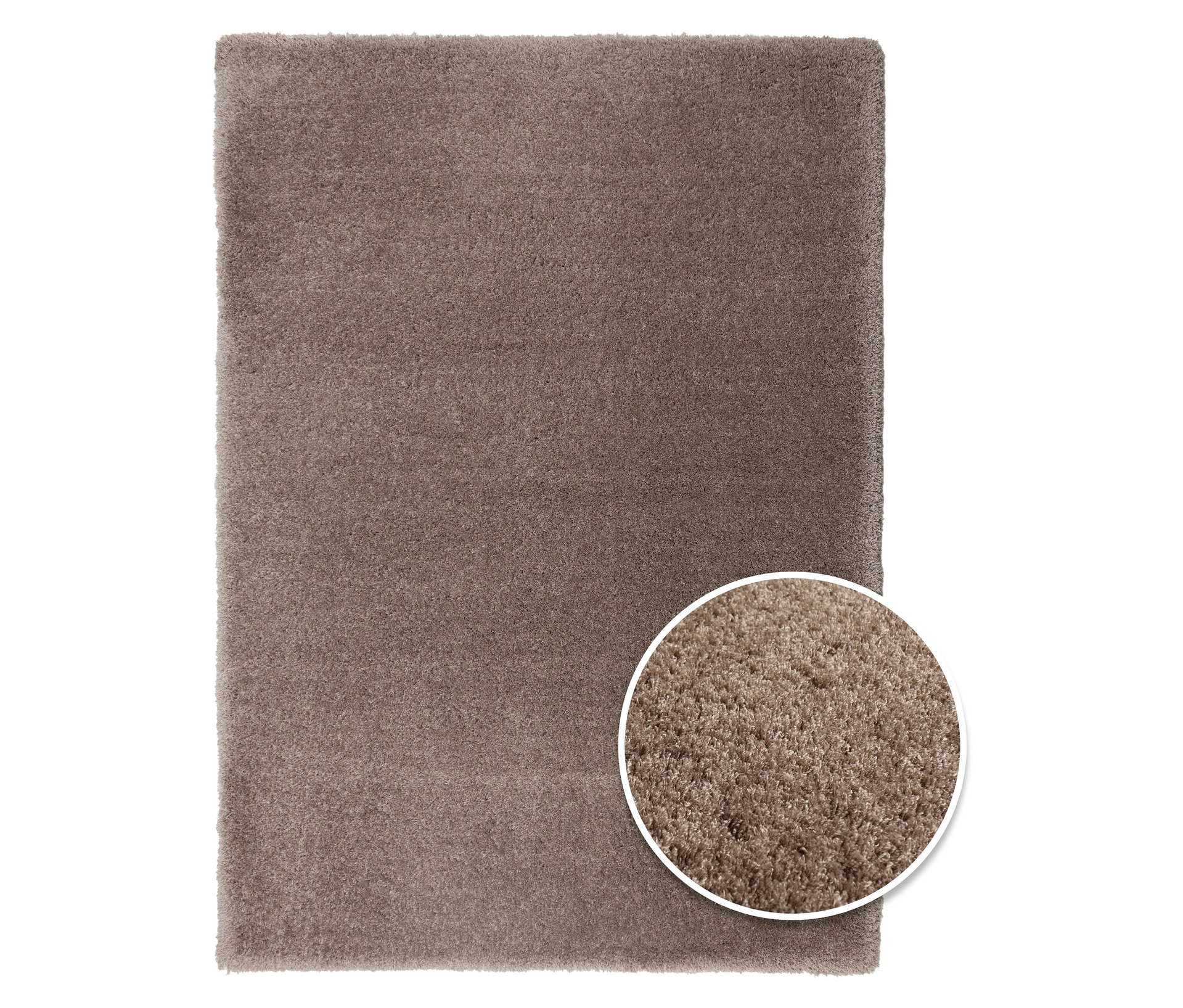 Teppich »Pleasure« - taupe - taupe