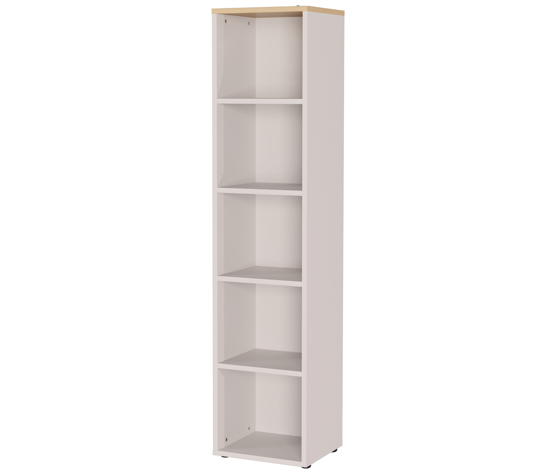 Tchibo - Aktenregal »Lissabon« - 45x40x197cm - braun - - Holzwerkstoffe / Kunststoff