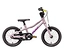 Das PUKY Fahrrad LS-PRO 14 in Pearl Pink steht seitlich. Das Kinderfahrrad hat schwarze Reifen und einen schwarzen Sattel.
