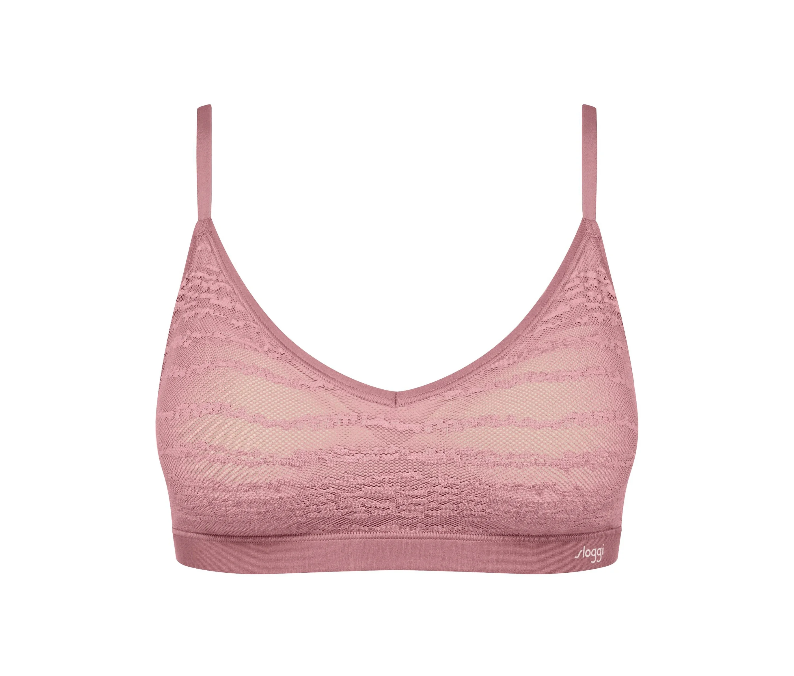 Sloggi Damen Rosa Free Evolve Pu Lace Bh - Gr. M/L