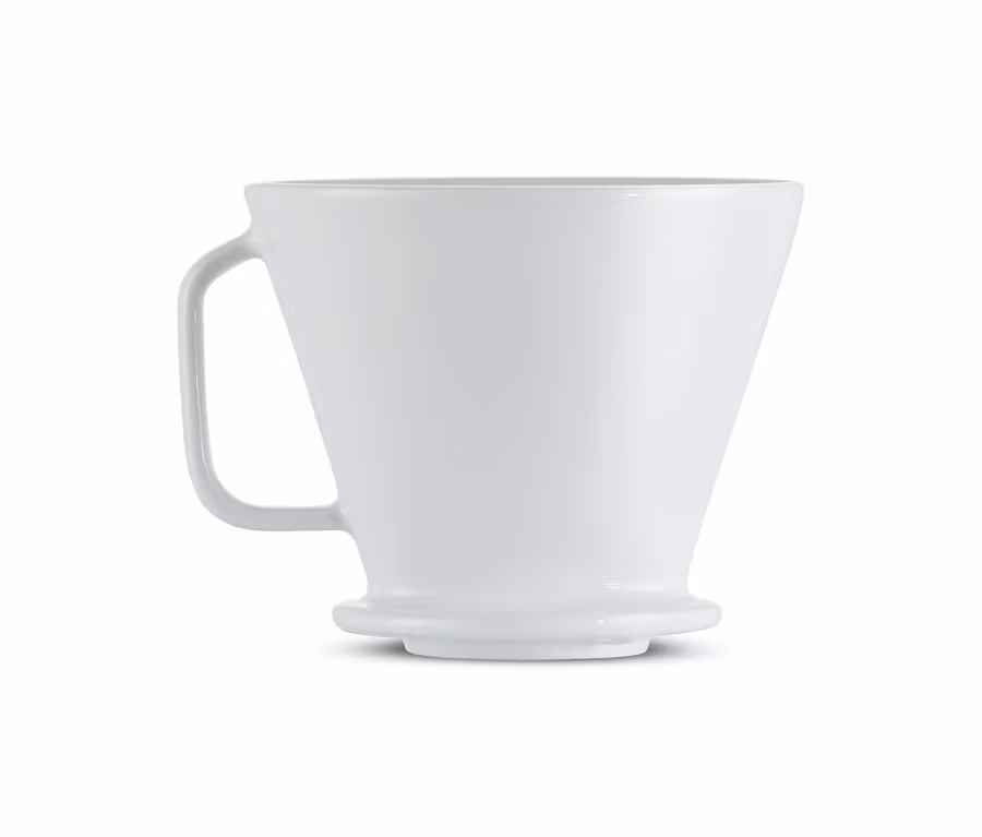Weißer Kaffee Handfilter Gr. 4.