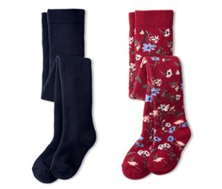 Dunkelblau und bordeaux mit floralem Dessin 