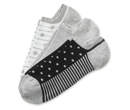 Drei Paar Sneakersocken.