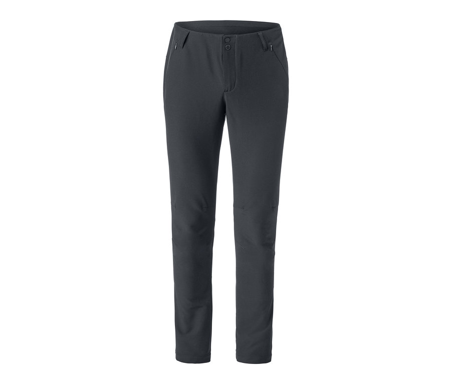 Eine schwarze Softshellhose.