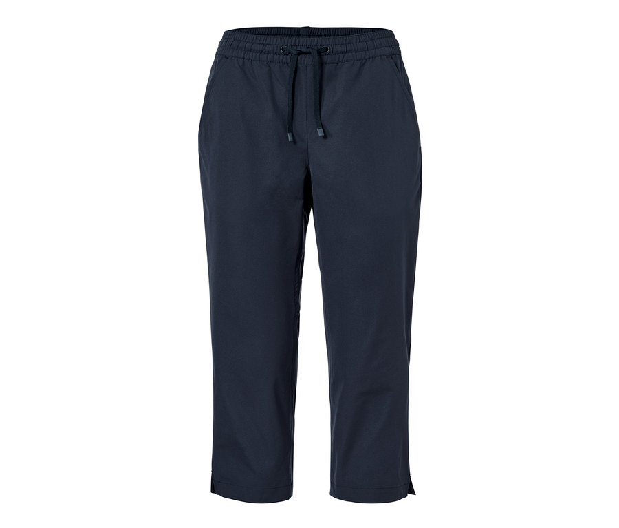 Marineblaue Softshell-Funktionscapri.