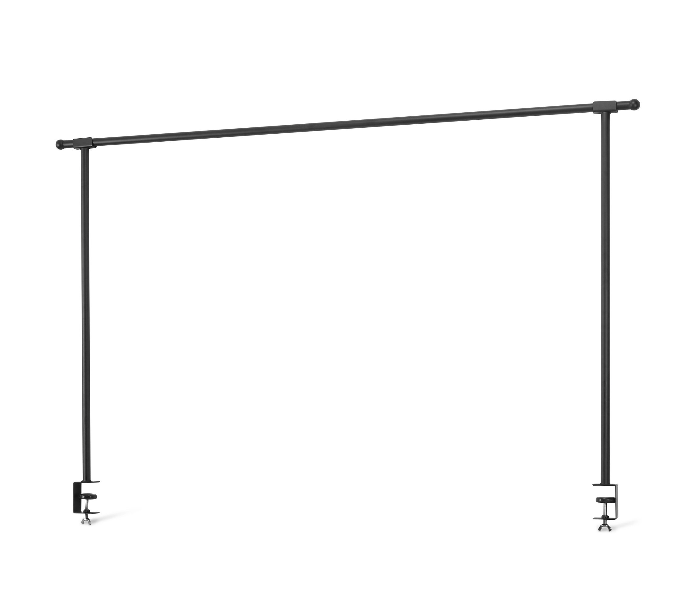 Schwarzes Deko-Tischgestell.