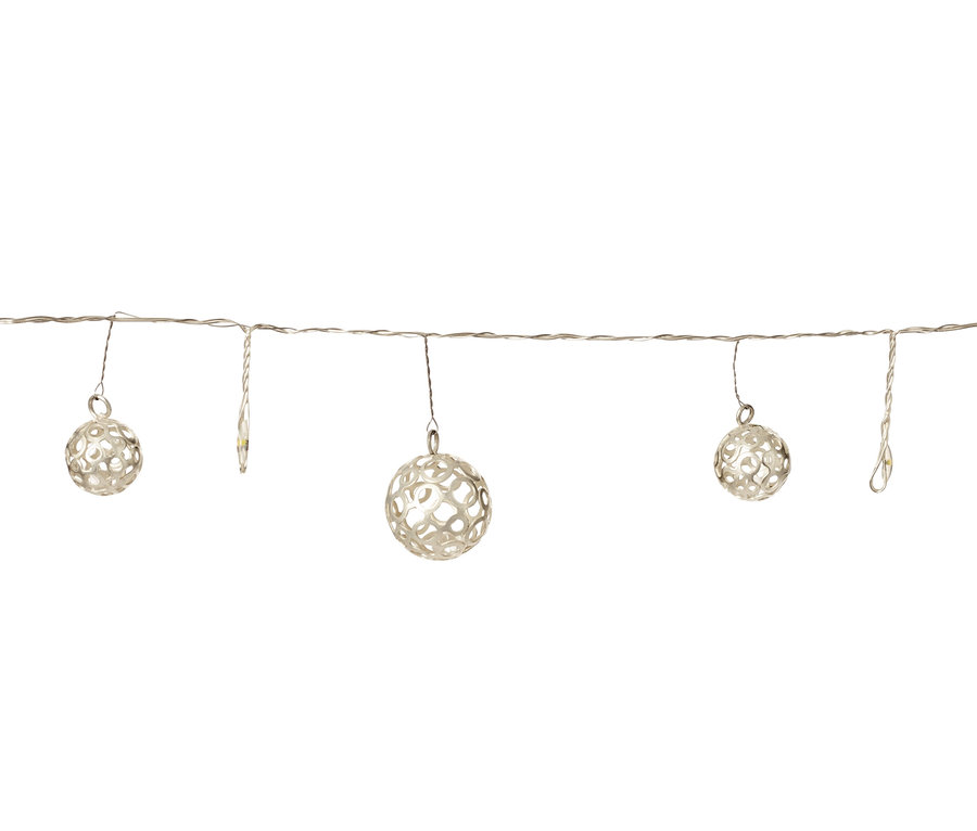 LED-Kugel-Lichterkette.